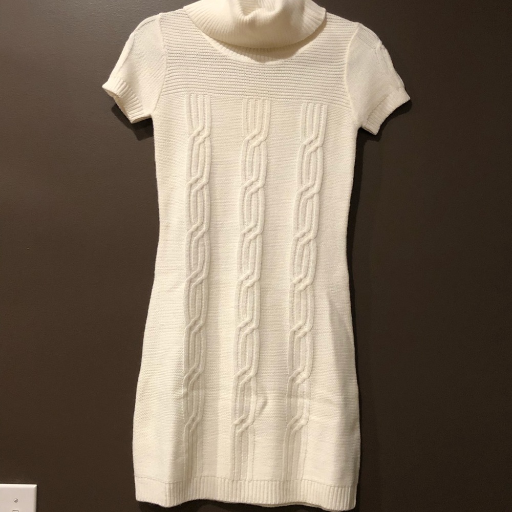 Pink Rose Knit Dress